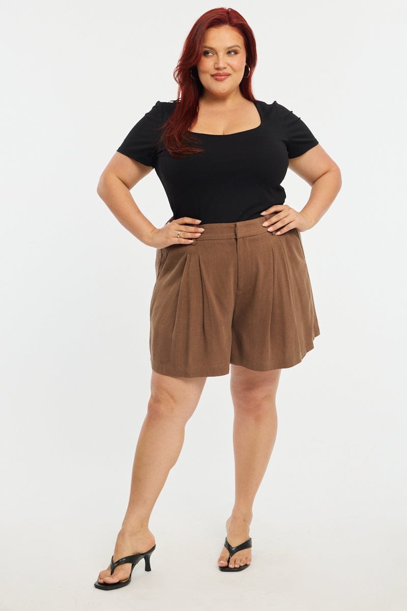 Black T-shirt Short Sleeve for YouandAll Fashion