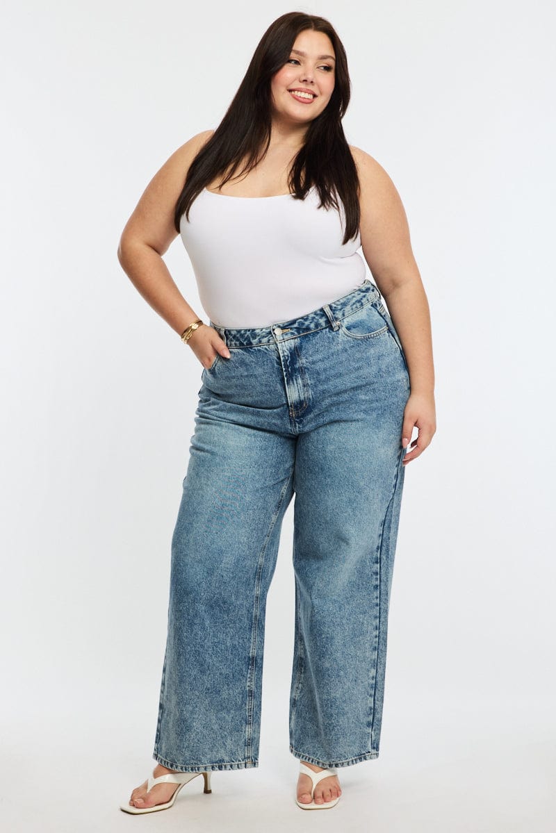 White Bodysuit Scoop Neck Seamless for YouandAll Fashion