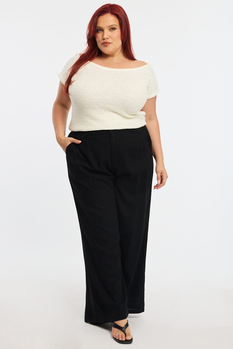 Black Wide Leg Pants for YouandAll Fashion