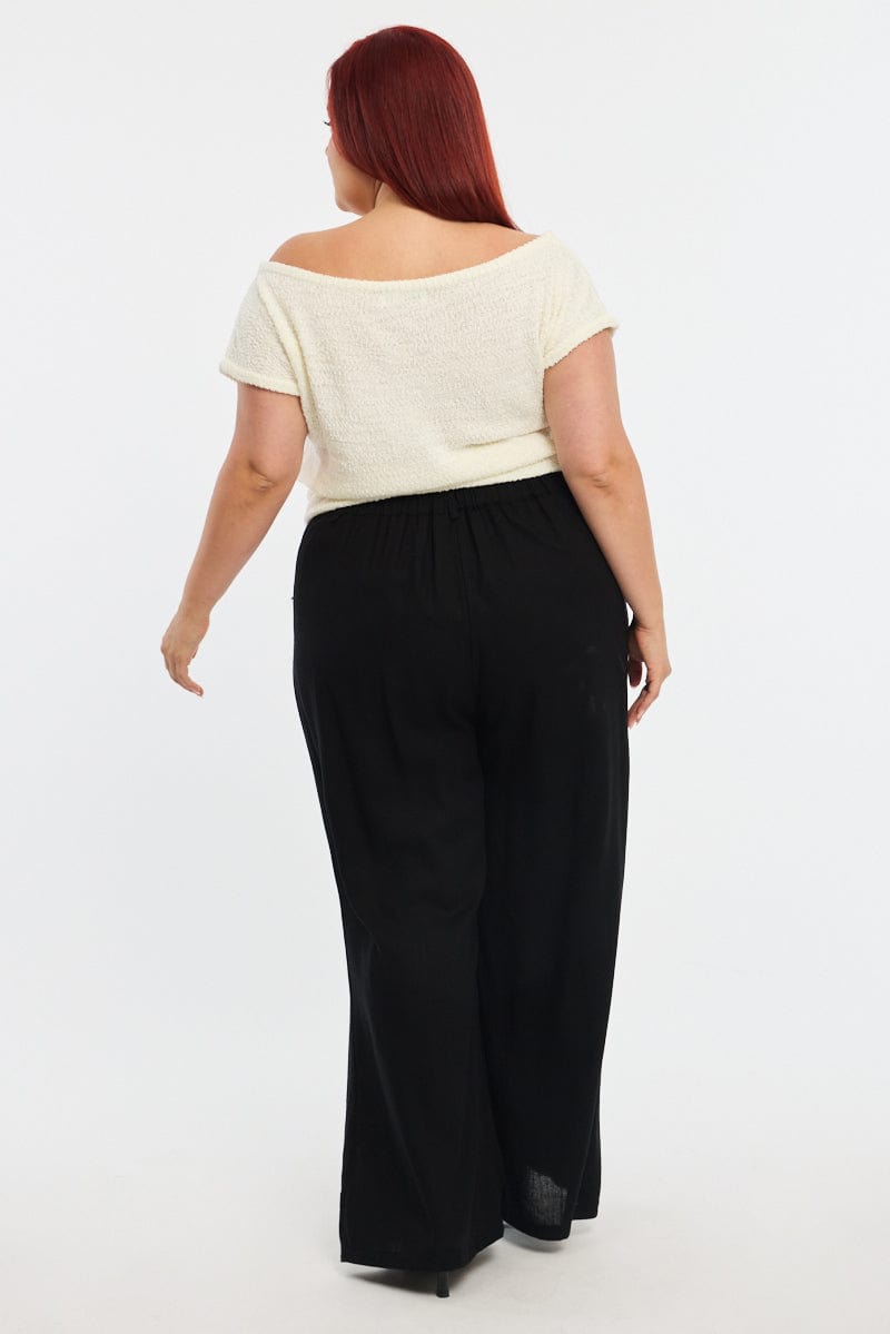 Black Wide Leg Pants for YouandAll Fashion