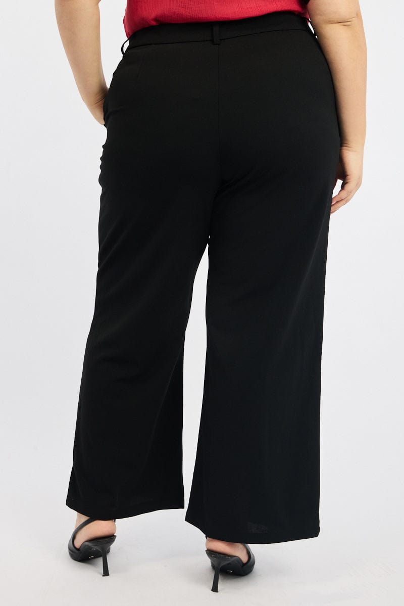 Black Tailored Work Pants for YouandAll Fashion