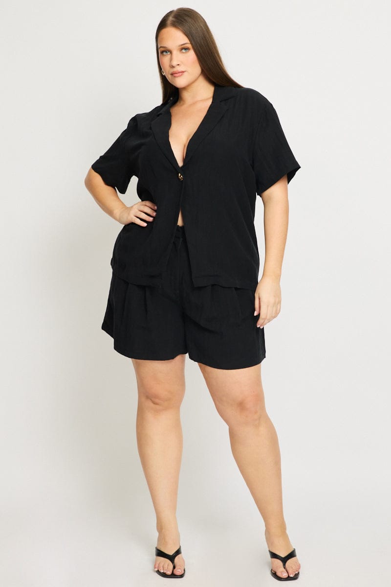 Black Bermuda Shorts for YouandAll Fashion
