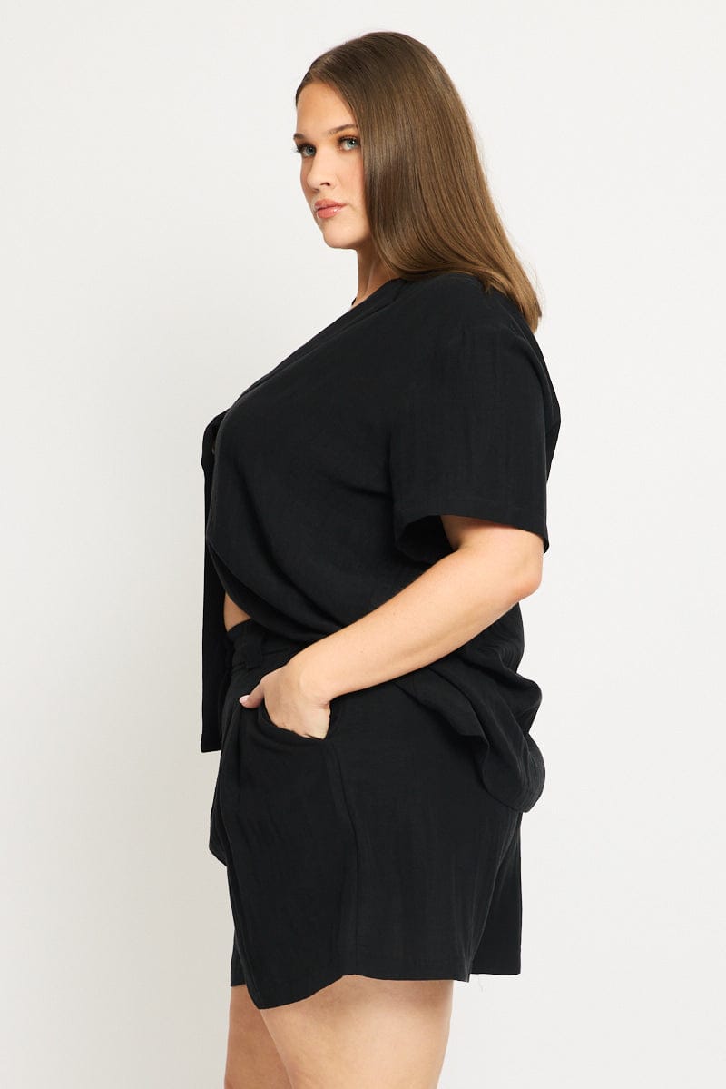 Black Bermuda Shorts for YouandAll Fashion