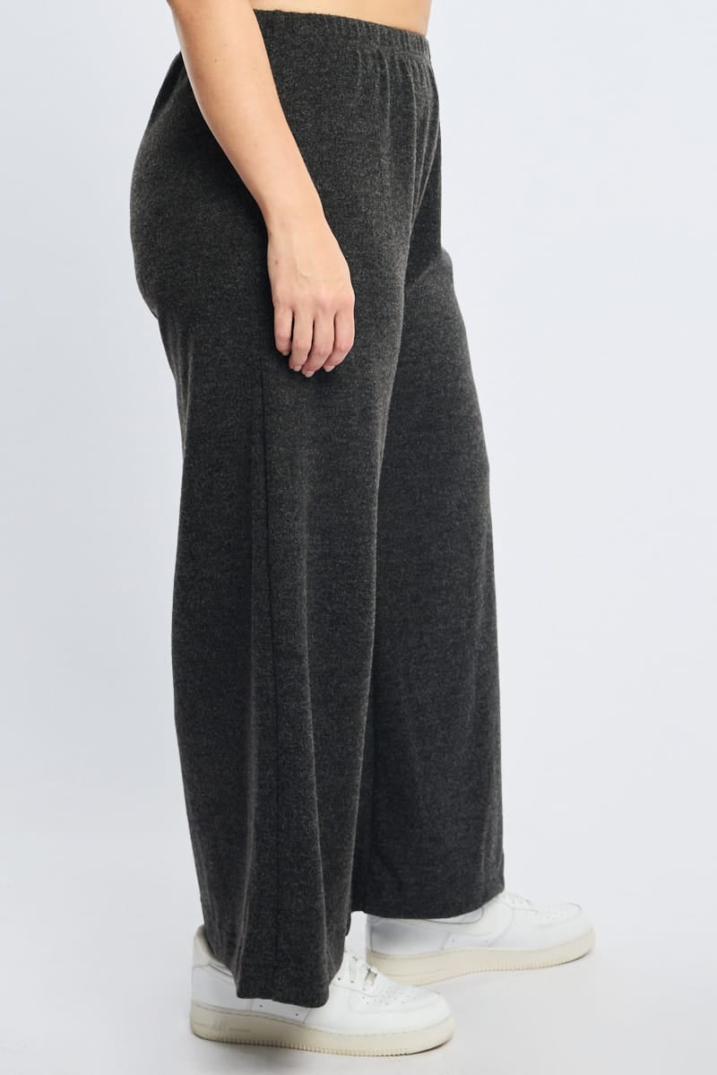 Grey Wide Leg Pants for YouandAll Fashion