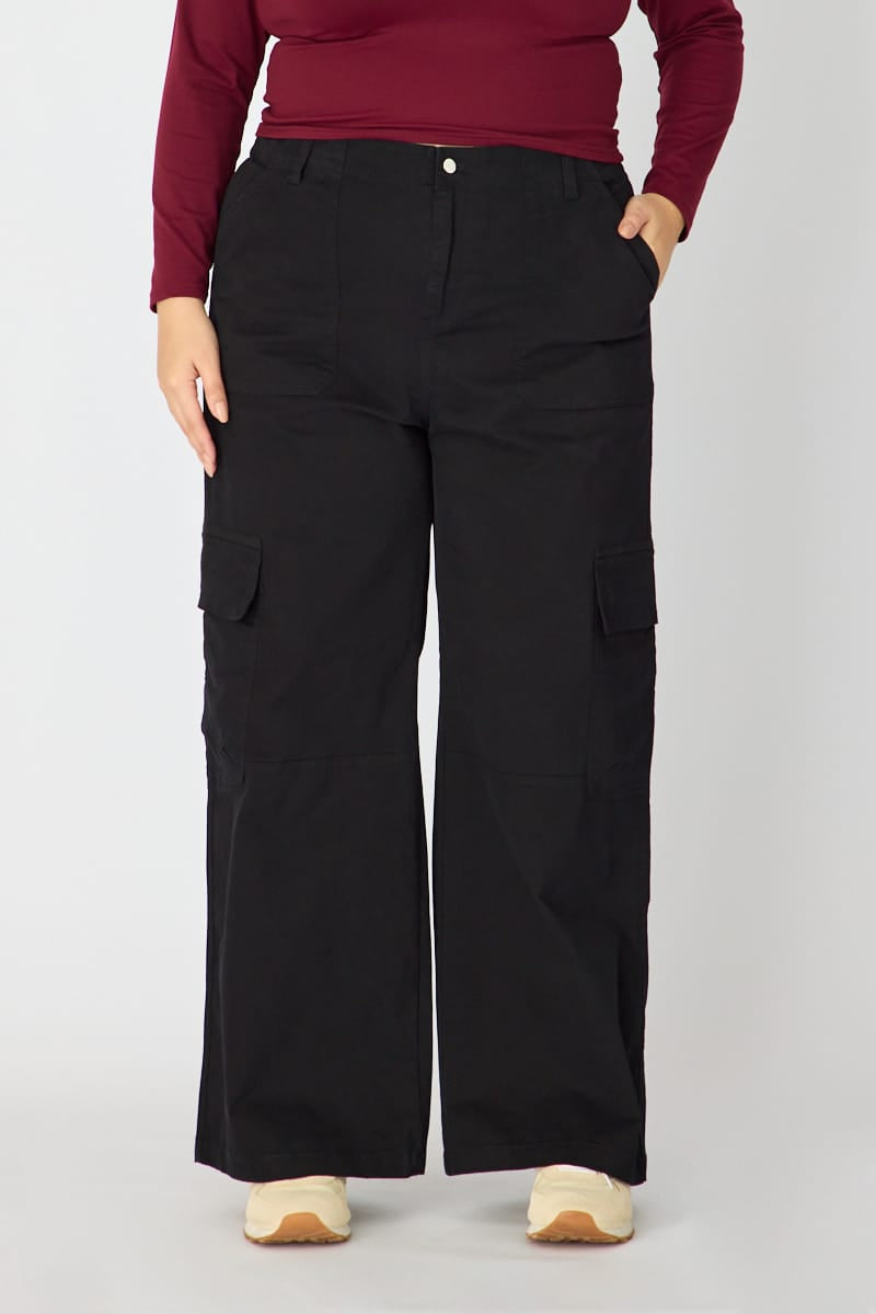 Black Cargo Pant for YouandAll Fashion
