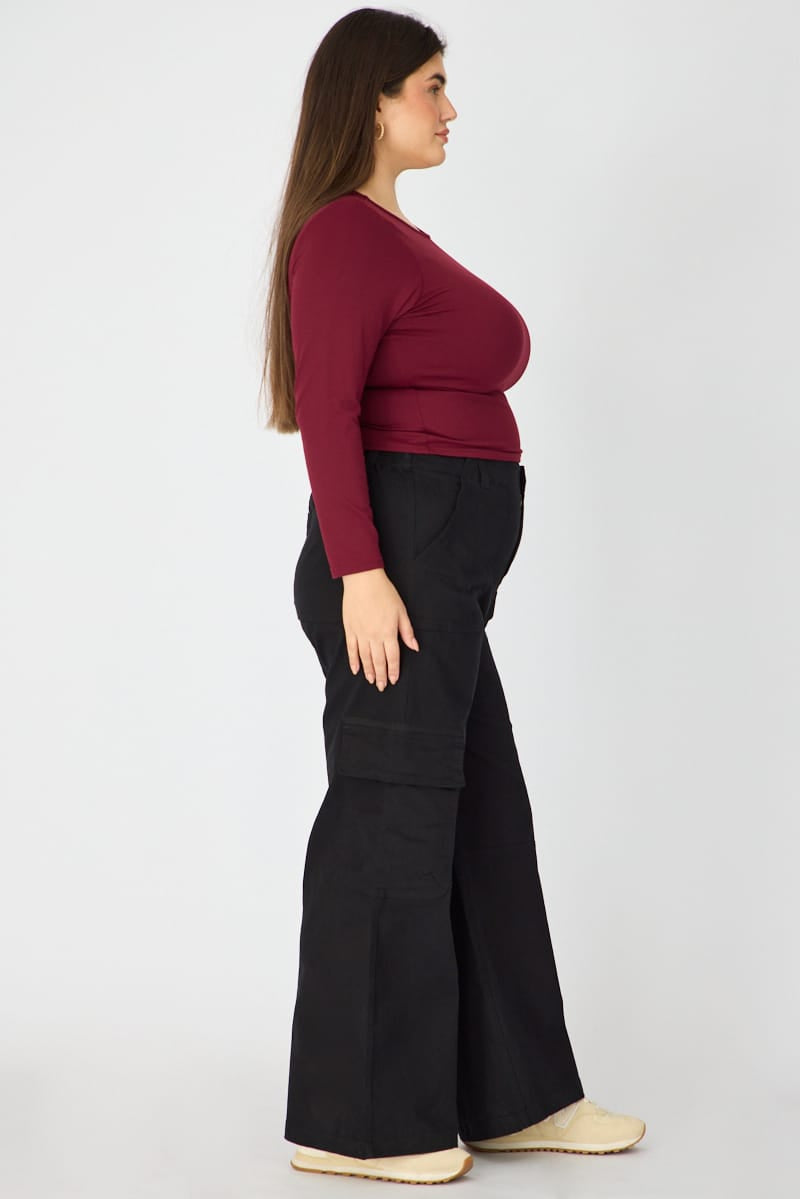 Black Cargo Pant for YouandAll Fashion