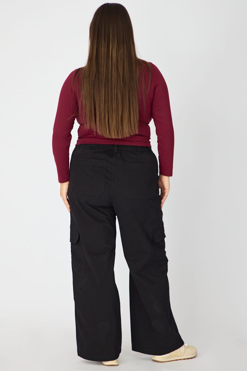 Black Cargo Pant for YouandAll Fashion