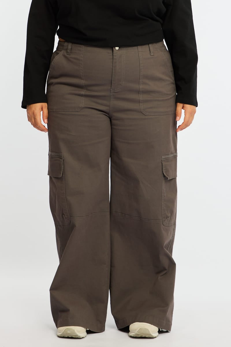 Grey Cargo Pant for YouandAll Fashion