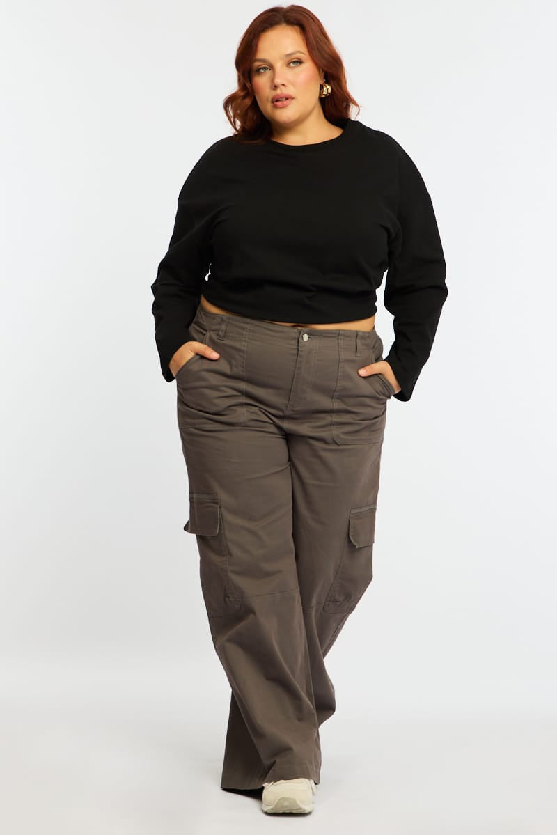 Grey Cargo Pant for YouandAll Fashion