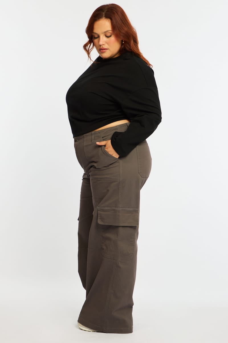 Grey Cargo Pant for YouandAll Fashion