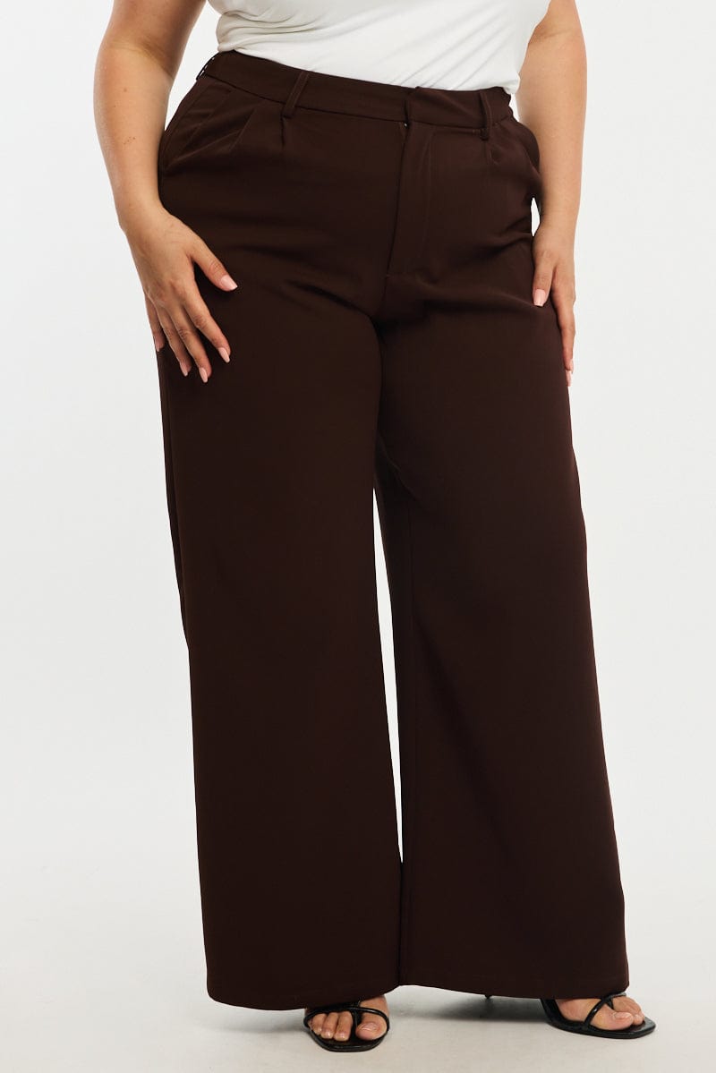 Brown Work Pants for YouandAll Fashion