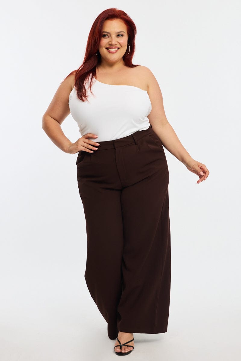 Brown Work Pants for YouandAll Fashion