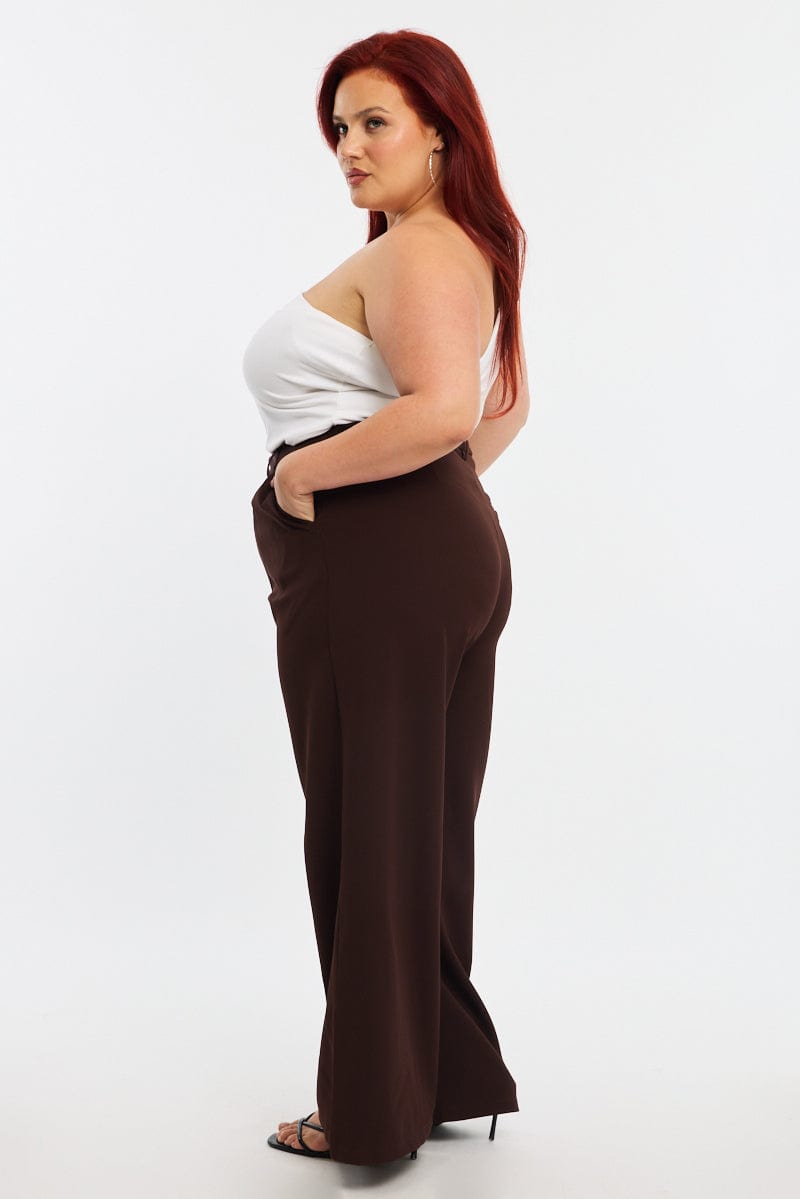 Brown Work Pants for YouandAll Fashion