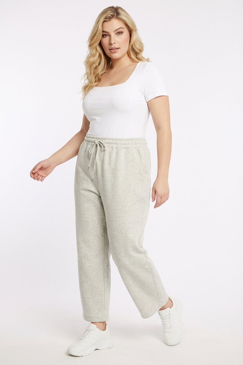 Grey Track Pants Long for YouandAll Fashion