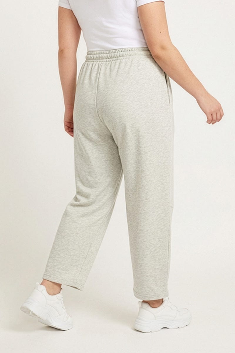 Grey Track Pants Long for YouandAll Fashion