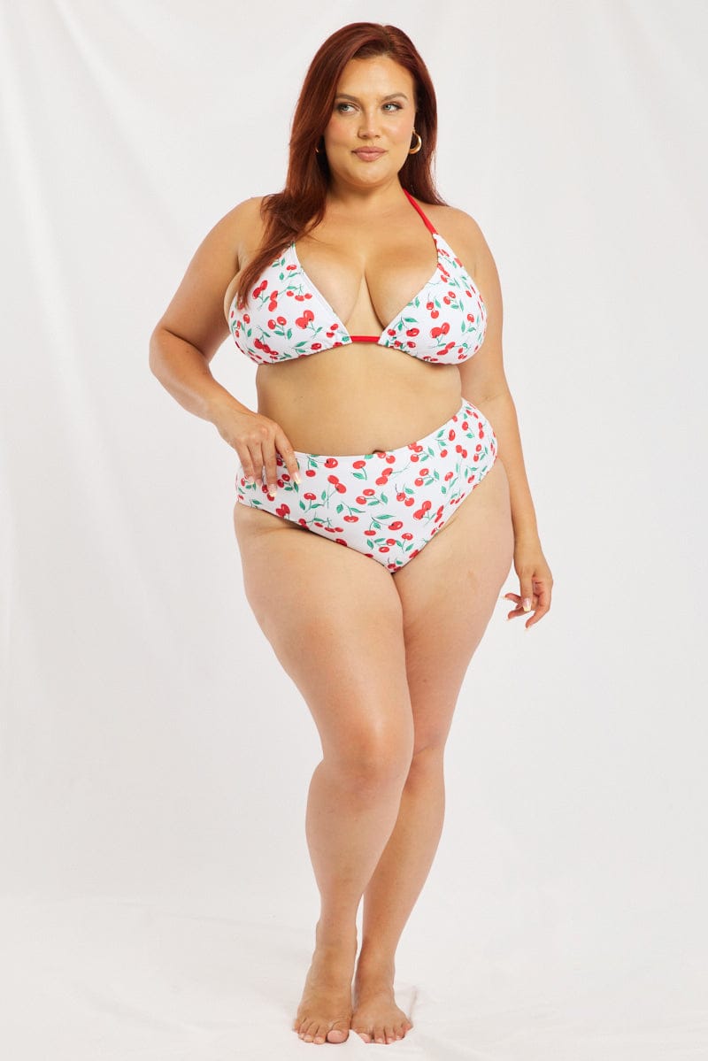 Multi Print Triangle Bikini Set for YouandAll Fashion