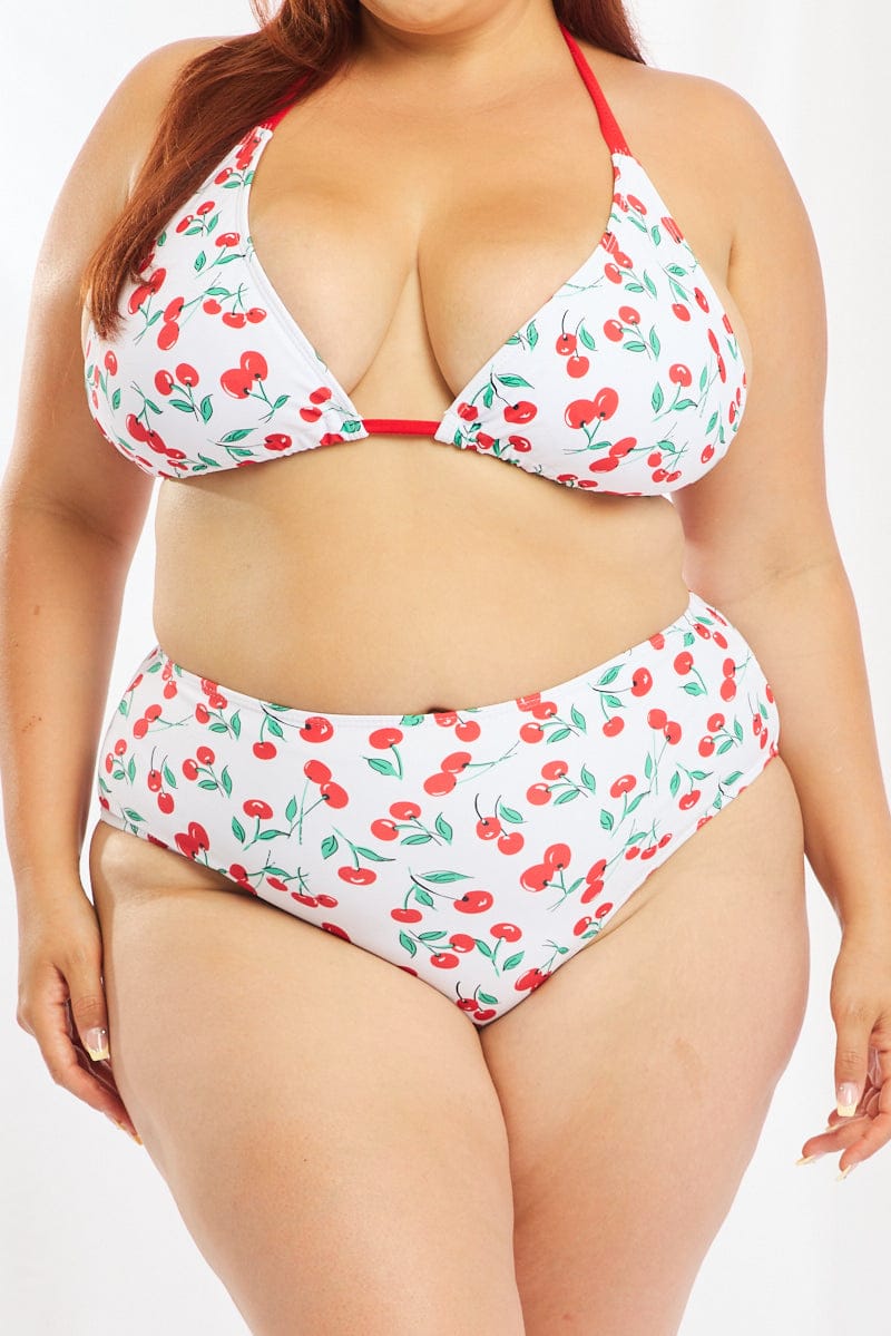 Multi Print Triangle Bikini Set for YouandAll Fashion