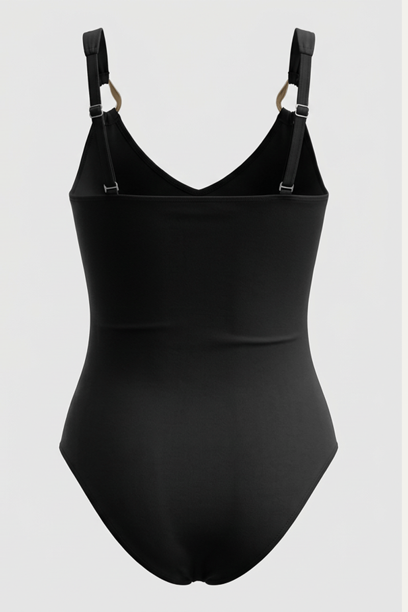Black One Piece Swimsuit for YouandAll Fashion