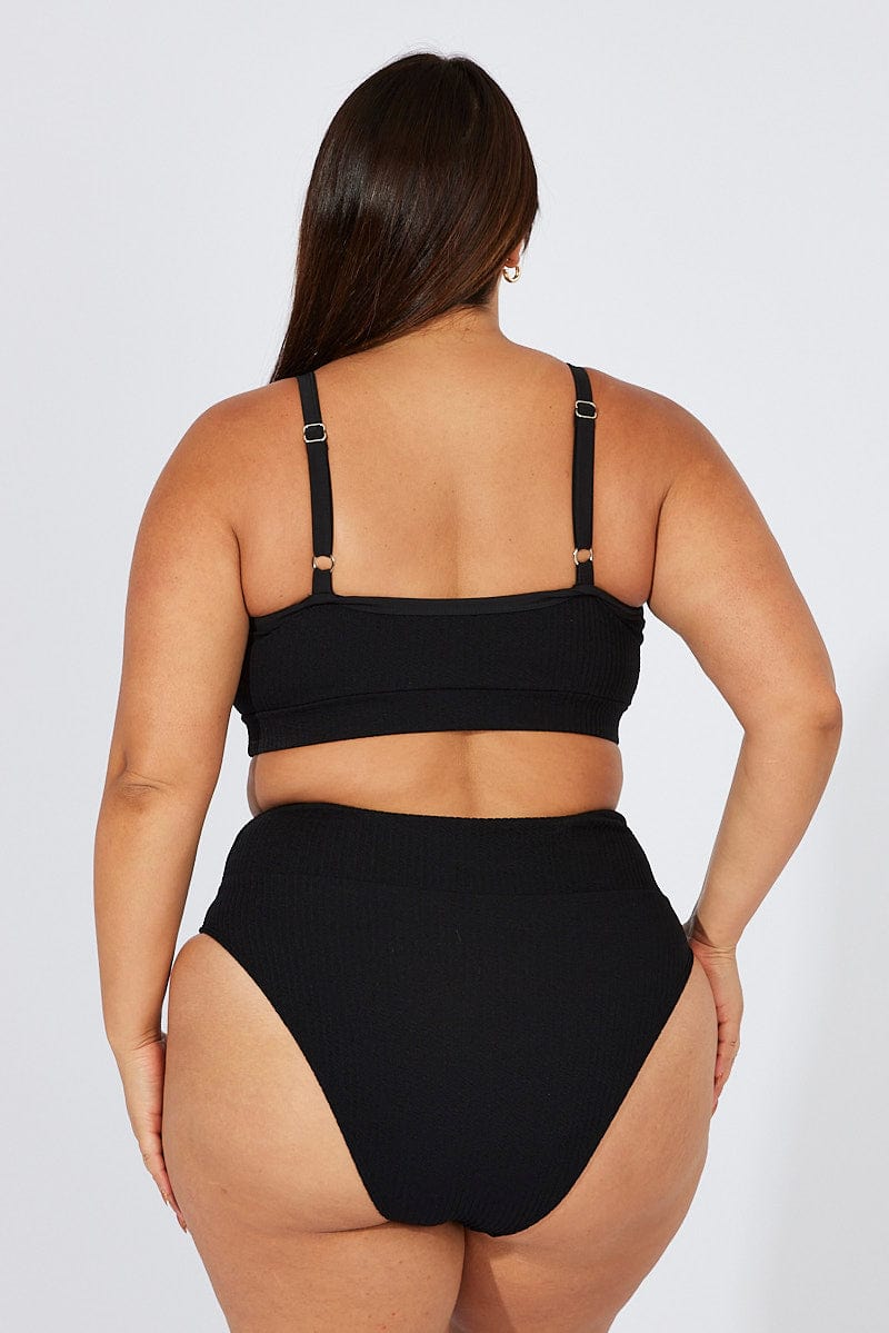 Black Strappy Bikini Set for YouandAll Fashion