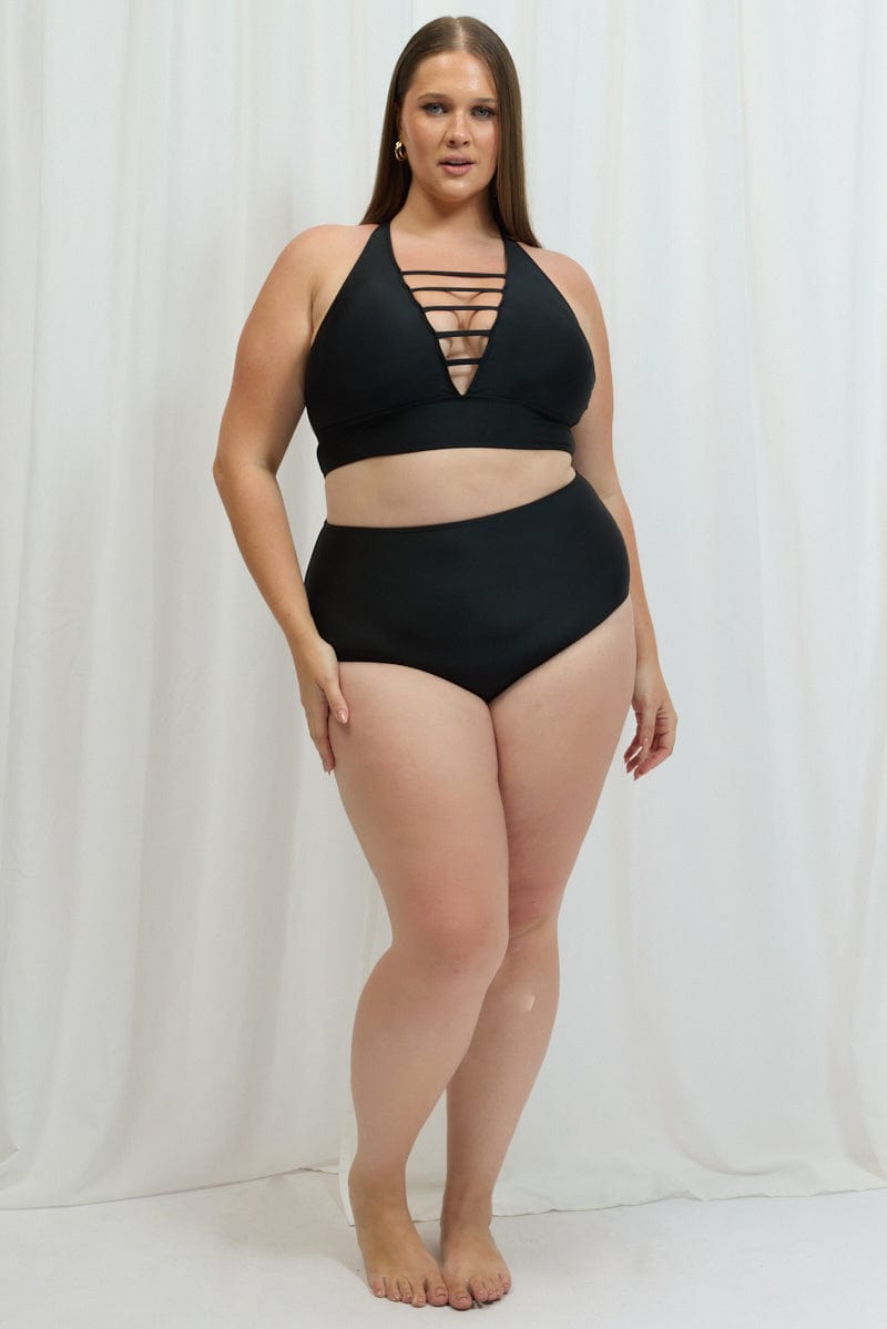 Black Cut Out Bikini Set for YouandAll Fashion