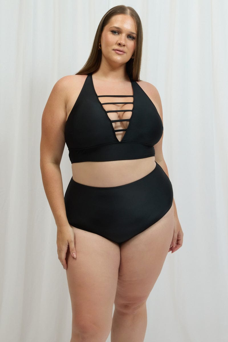 Black Cut Out Bikini Set for YouandAll Fashion