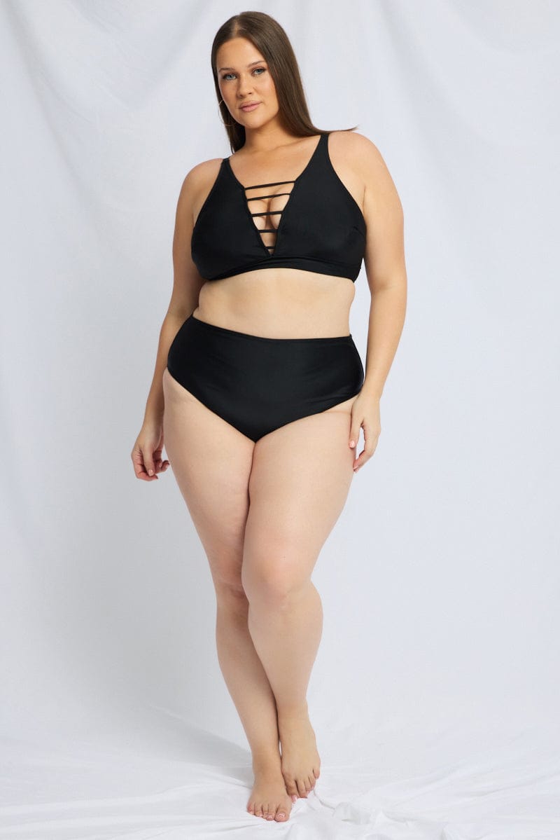 Black Cut Out Detail Bikini Set for YouandAll Fashion