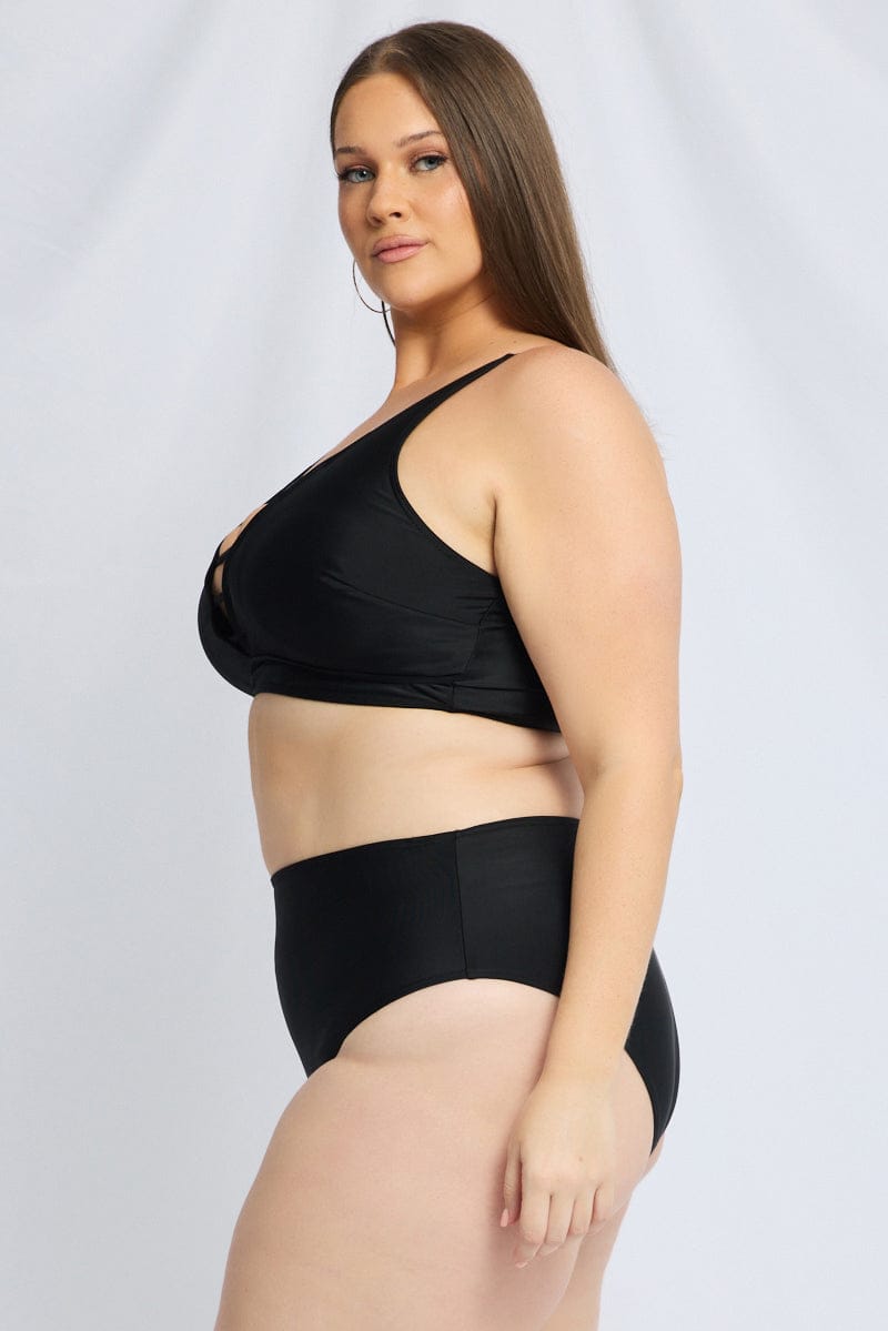 Black Cut Out Detail Bikini Set for YouandAll Fashion