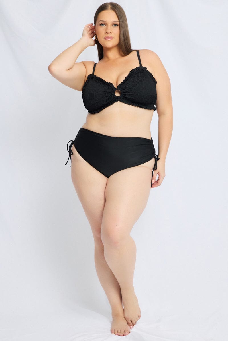 Black Frilly Bikini Set for YouandAll Fashion