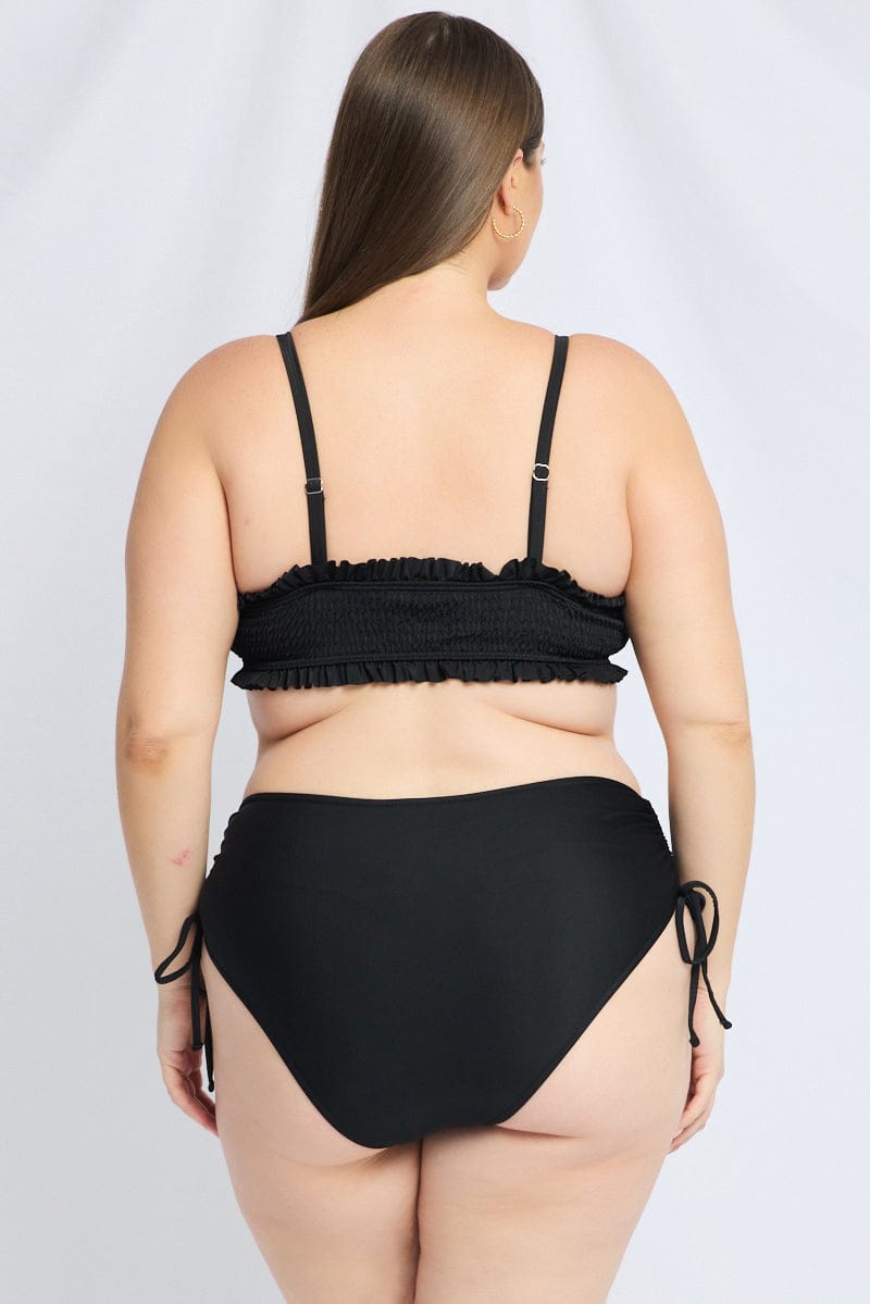 Black Frilly Bikini Set for YouandAll Fashion