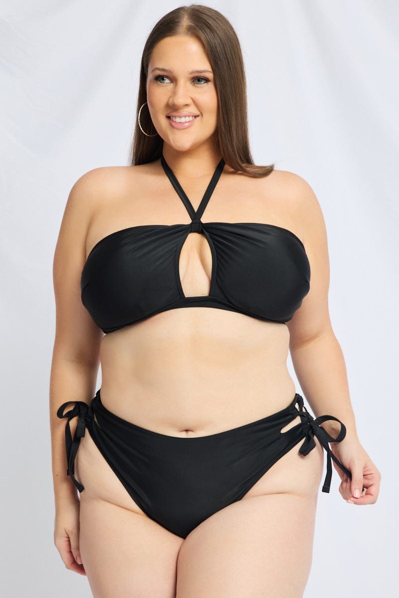 Black Cut Out Bikini Set for YouandAll Fashion