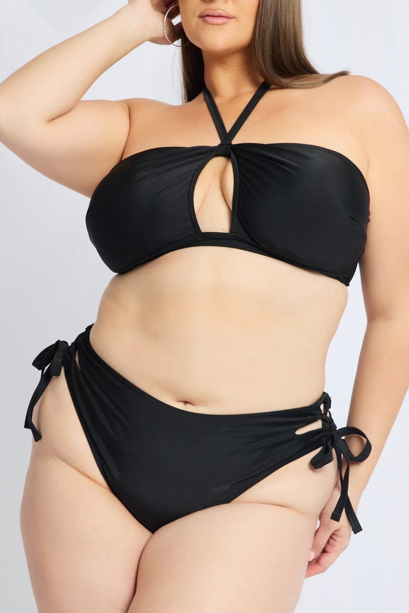 Black Cut Out Bikini Set for YouandAll Fashion