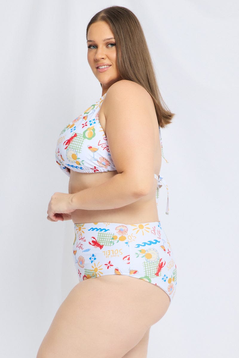 Multi Abstract Triangle Bikini Set for YouandAll Fashion