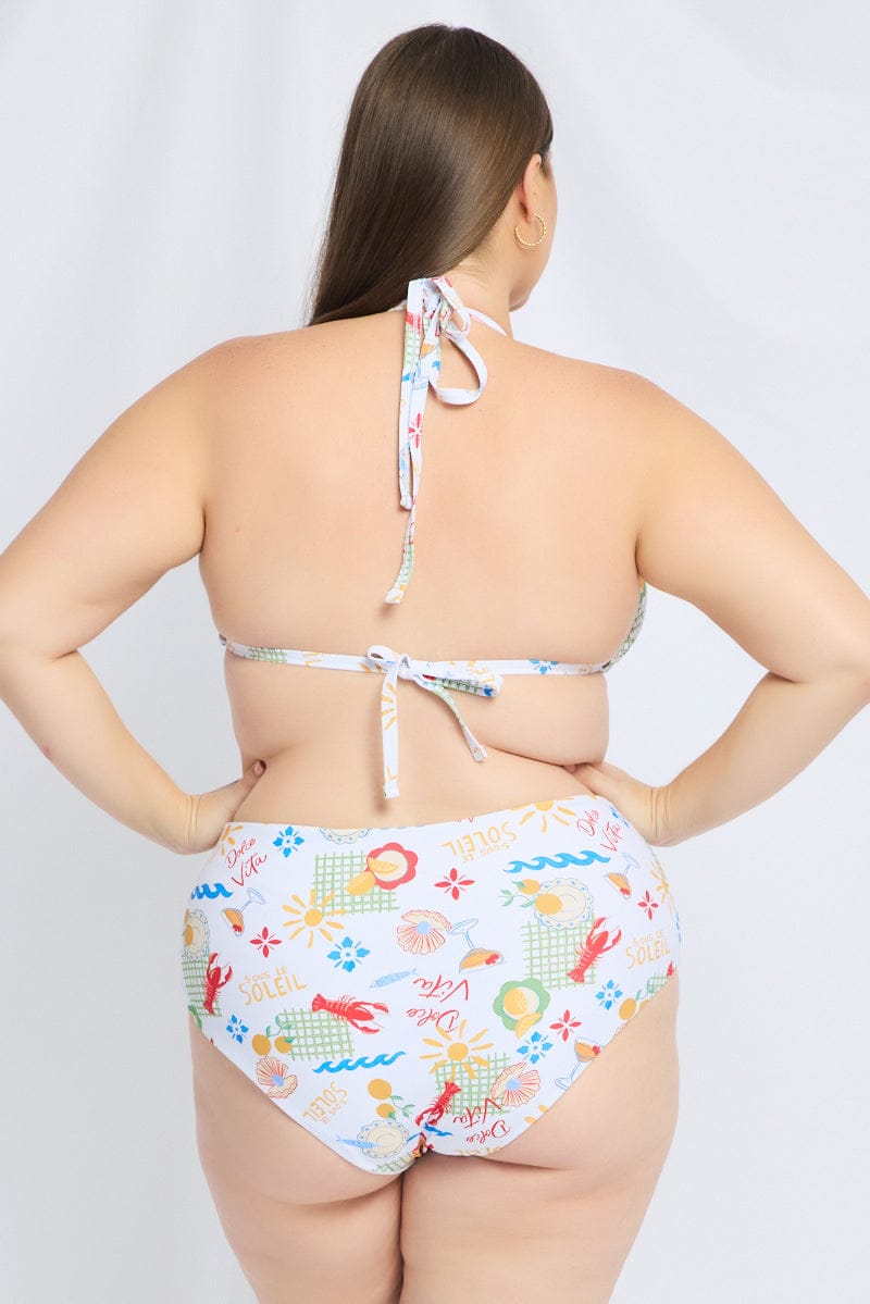 Multi Abstract Triangle Bikini Set for YouandAll Fashion