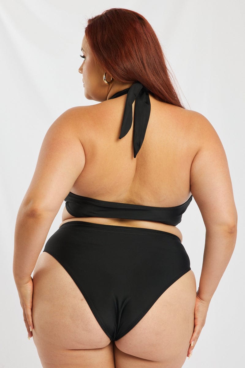 Black Ring Detail Bikini Set for YouandAll Fashion