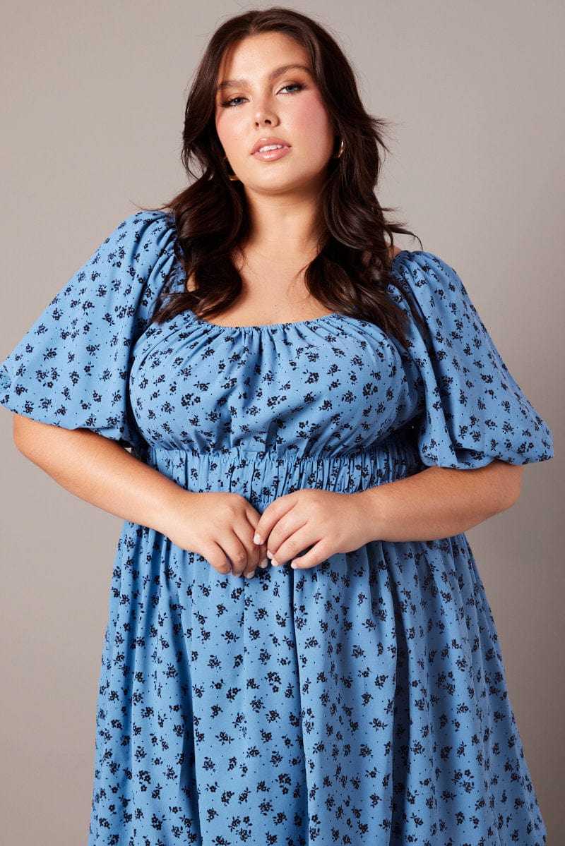 plus size blue skater dress Baby Blue Plus Bodice Detail Tie Front Maxi Skater Dress