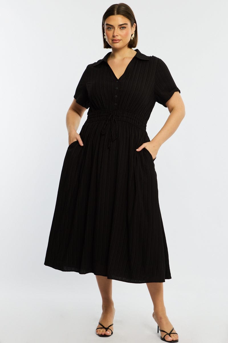 Plus Size T-Shirt Dresses | Long Sleeve, Stripe | You & All Plus Size T-Shirt Dresses | Long Sleeve, Stripe | You & All