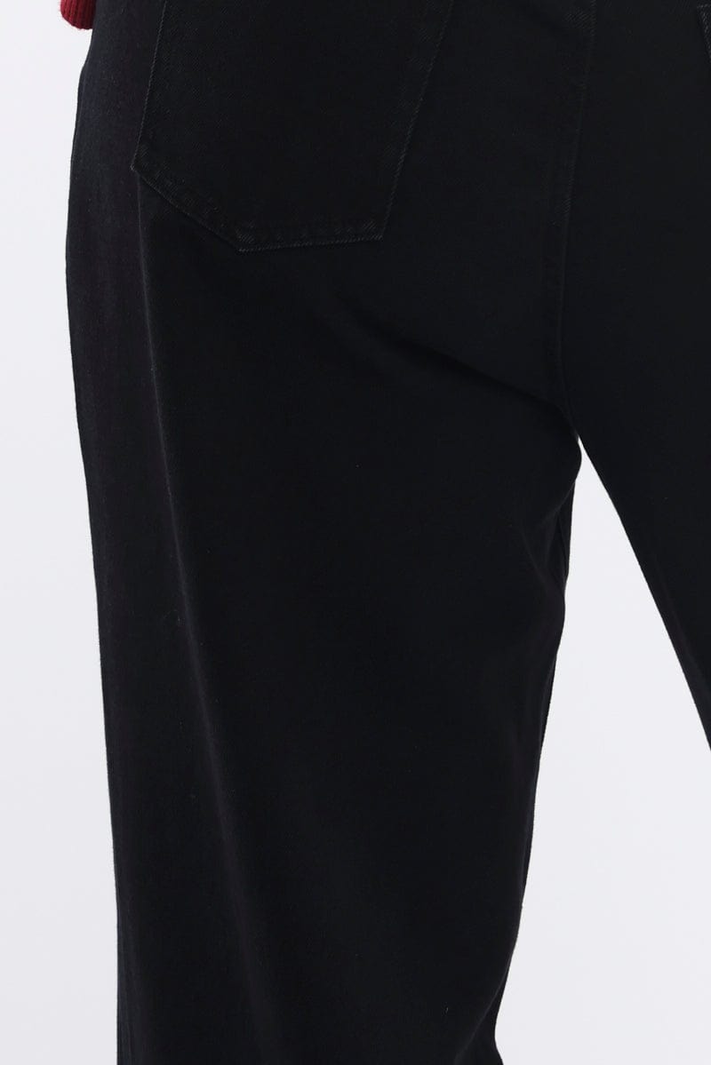Black Wide Leg Jean for YouandAll Fashion