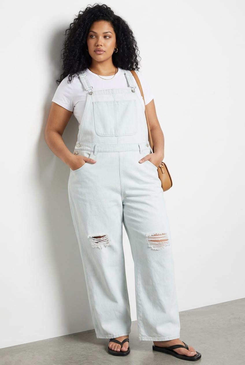 Denim Overalls Long Leg for YouandAll Fashion