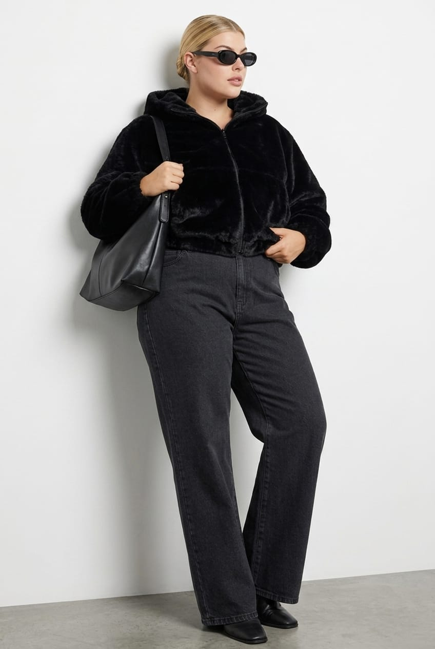 Denim Wide Leg Denim High Rise for YouandAll Fashion