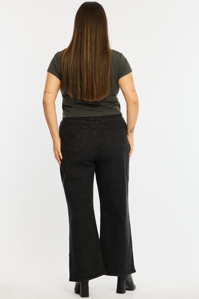 Denim Wide Leg Denim High Rise for YouandAll Fashion