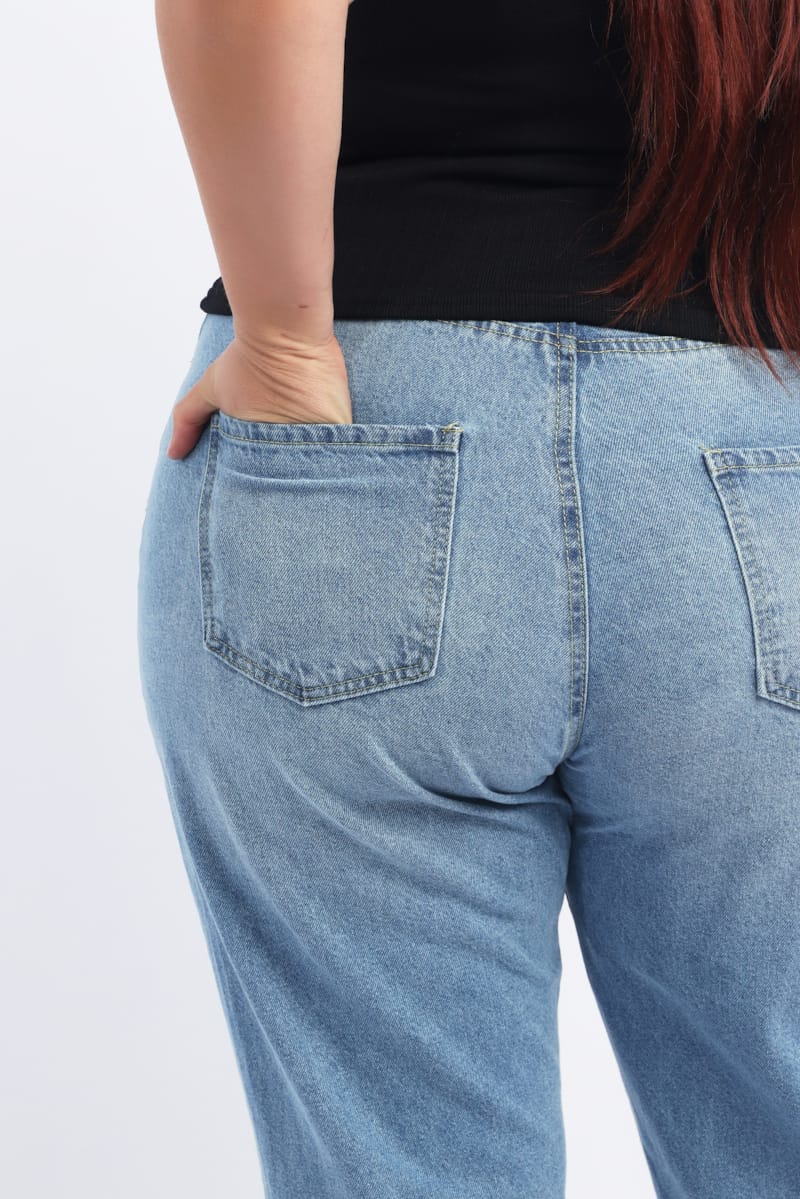 Denim Straight Jeans for YouandAll Fashion