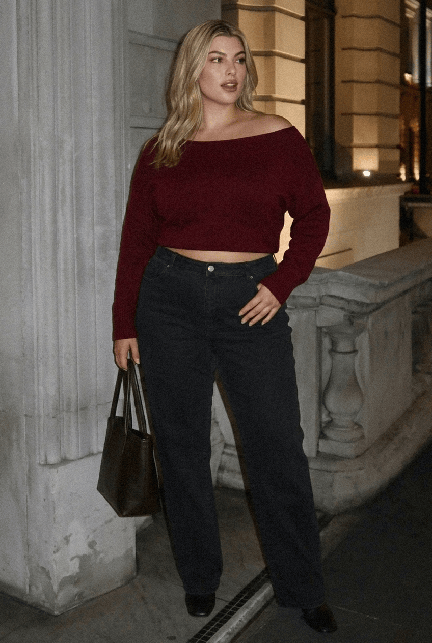 Denim Skinny Jeans Mid Rise for YouandAll Fashion