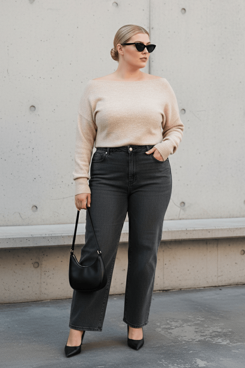 Denim Mom Jeans Mid Rise for YouandAll Fashion