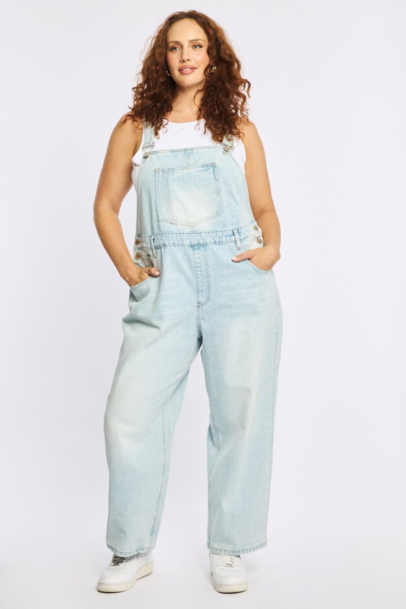 Denim Overalls Long for YouandAll Fashion
