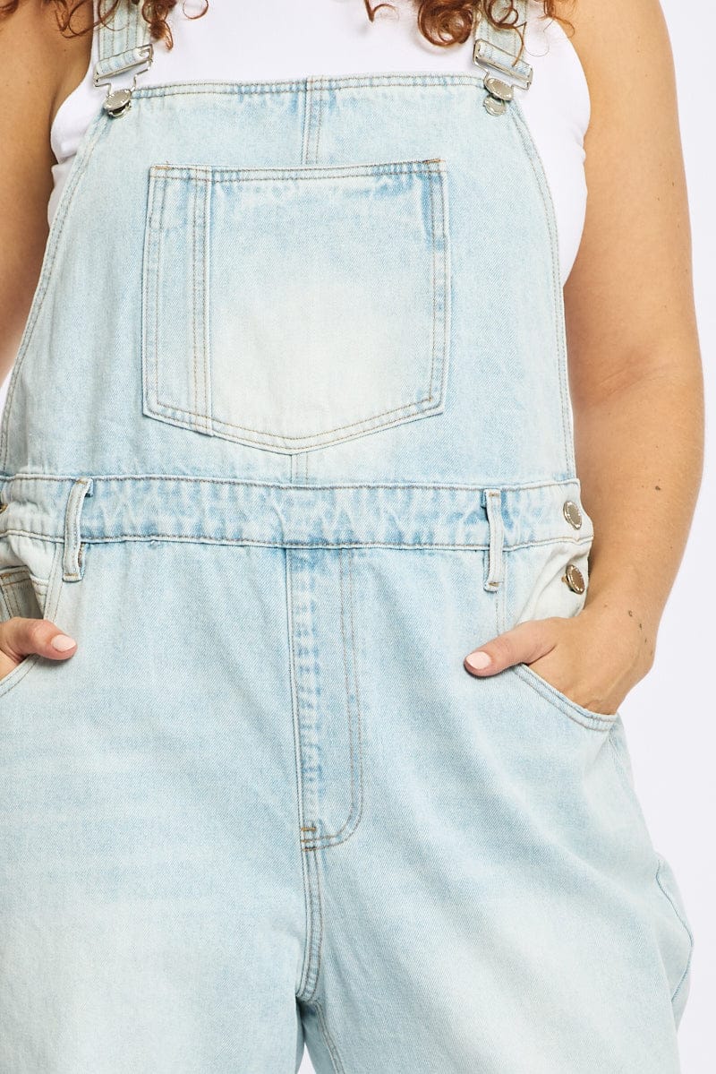 Denim Overalls Long for YouandAll Fashion