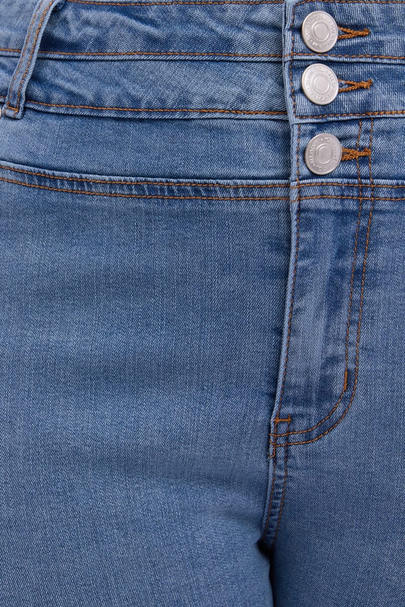 Denim Capri Jeans High Rise for YouandAll Fashion