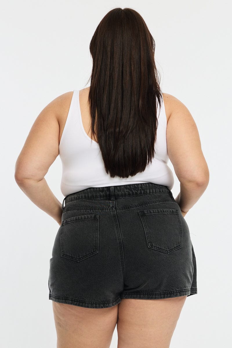 Denim Skorts High Rise for YouandAll Fashion