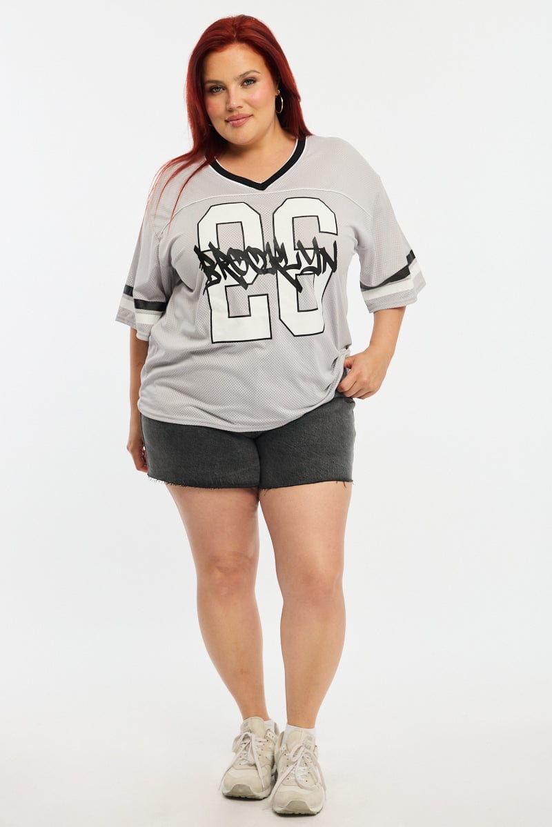 Denim Relaxed Shorts High Rise for YouandAll Fashion