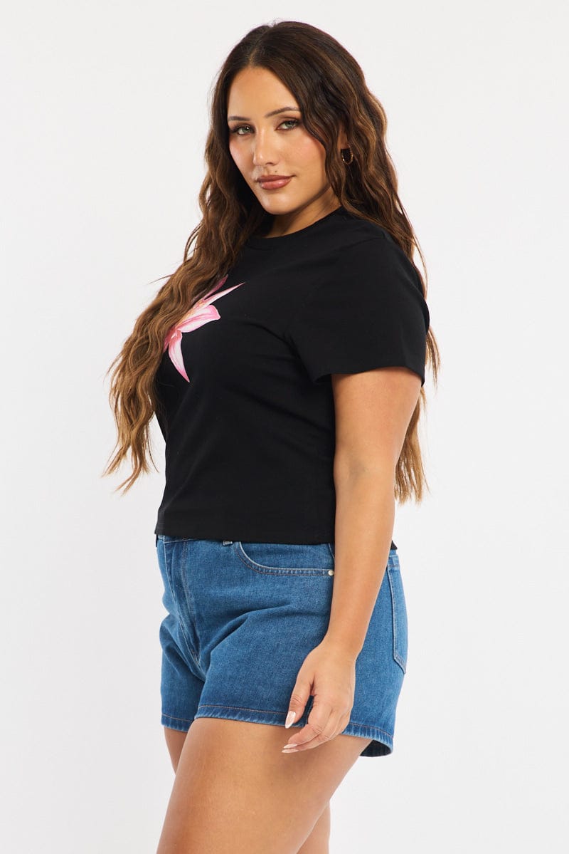 Denim Relaxed Shorts Low Rise for YouandAll Fashion