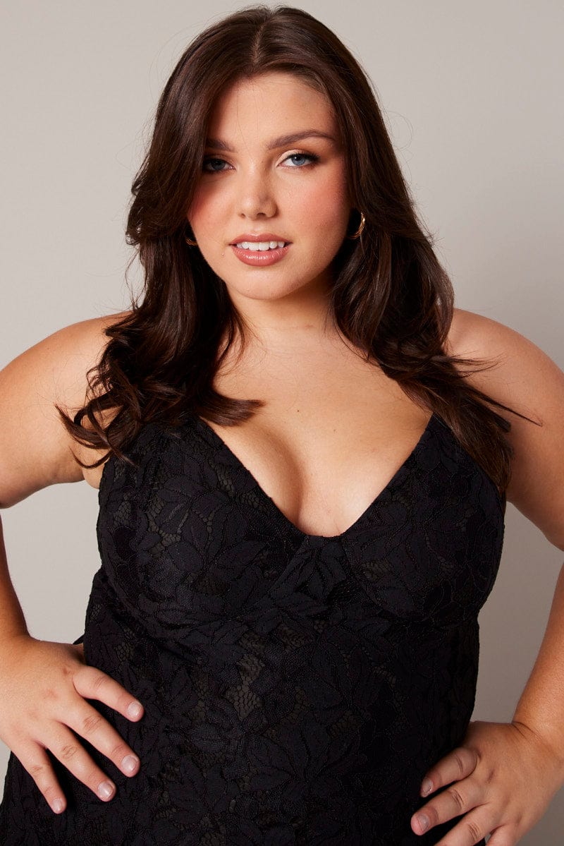 Black Lace Bra Cup Bodycon Dress | You & All Black Lace Bra Cup Bodycon Dress | You & All